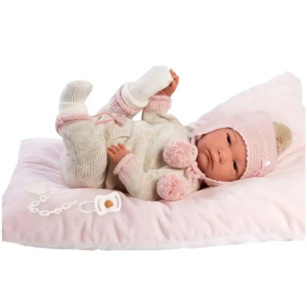 Llorens: Reborn limitierte Ausgabe lebensechte Neugeborenenpuppe mit Quastenbekleidung 42cm Bild 1