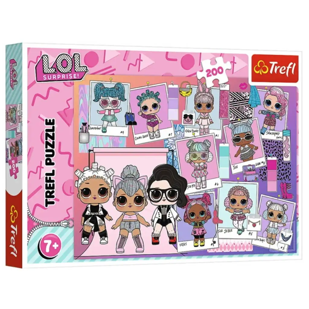 LOL Surprise: Süße Puppen 200-teilige Puzzle - Trefl Bild 1
