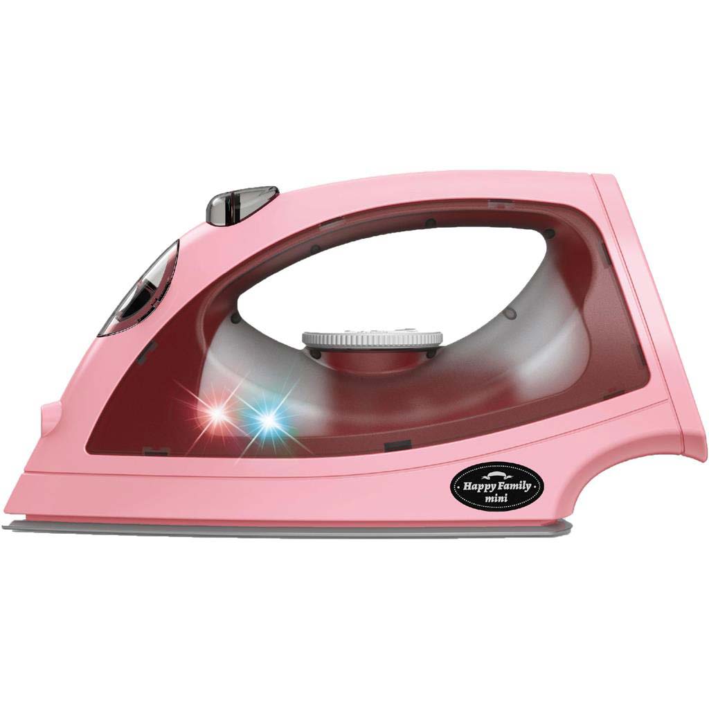 Luna: Happy Family rosa elektrisches Bügeleisen mit Licht und Sound Bild 2