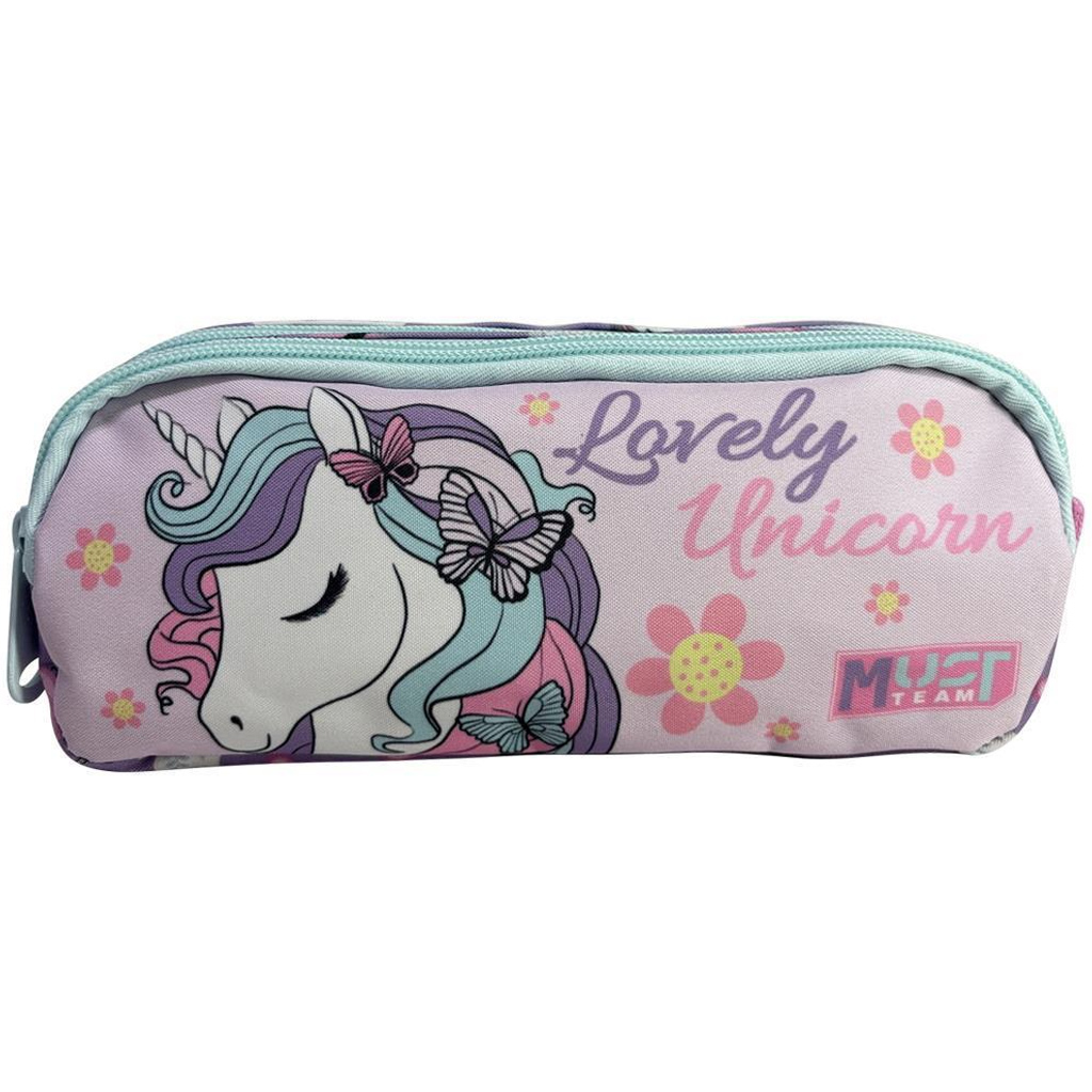 Luna: Must Team Lovely Unicorn 2-stöckiges, zylinderförmiges Federmäppchen Bild 1