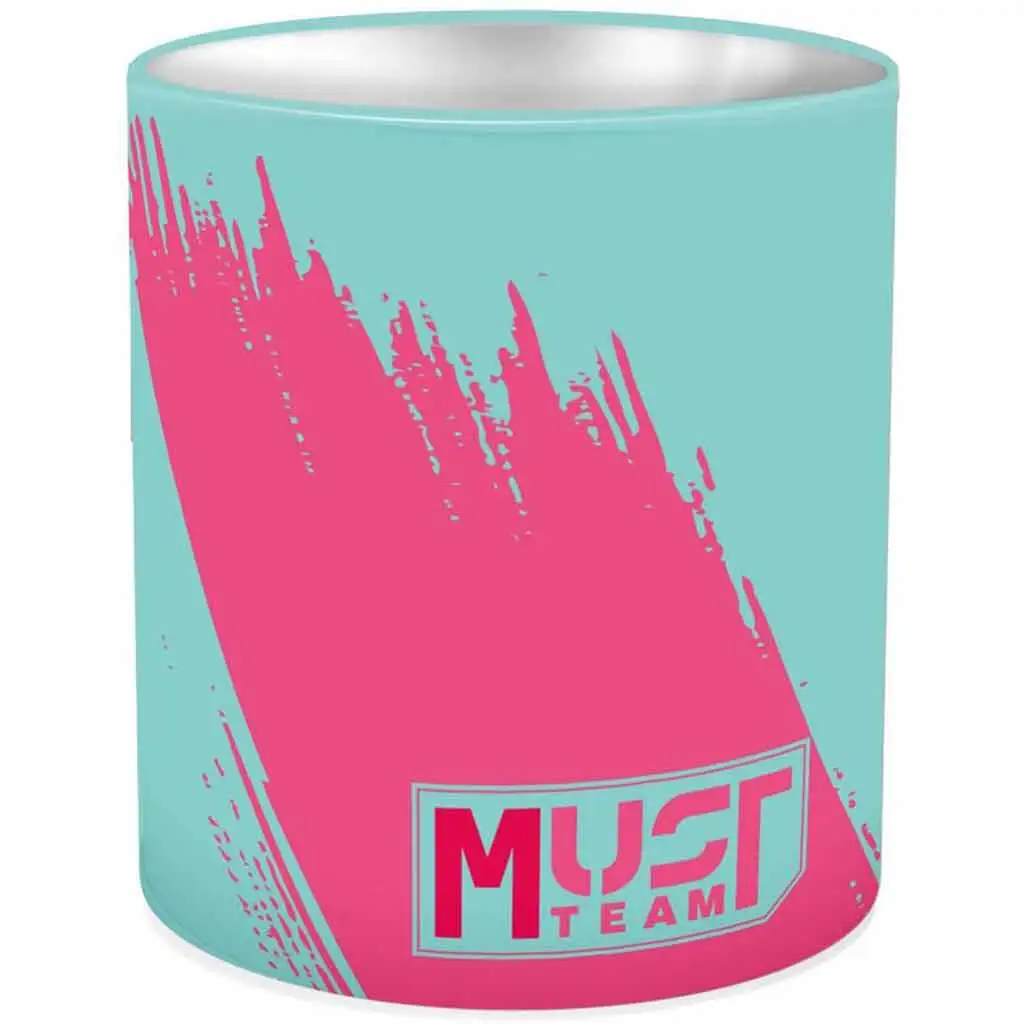 Luna: Must - Zylinderförmiger Metall-Schreibtisch-Stiftehalter 10x11cm Bild 3