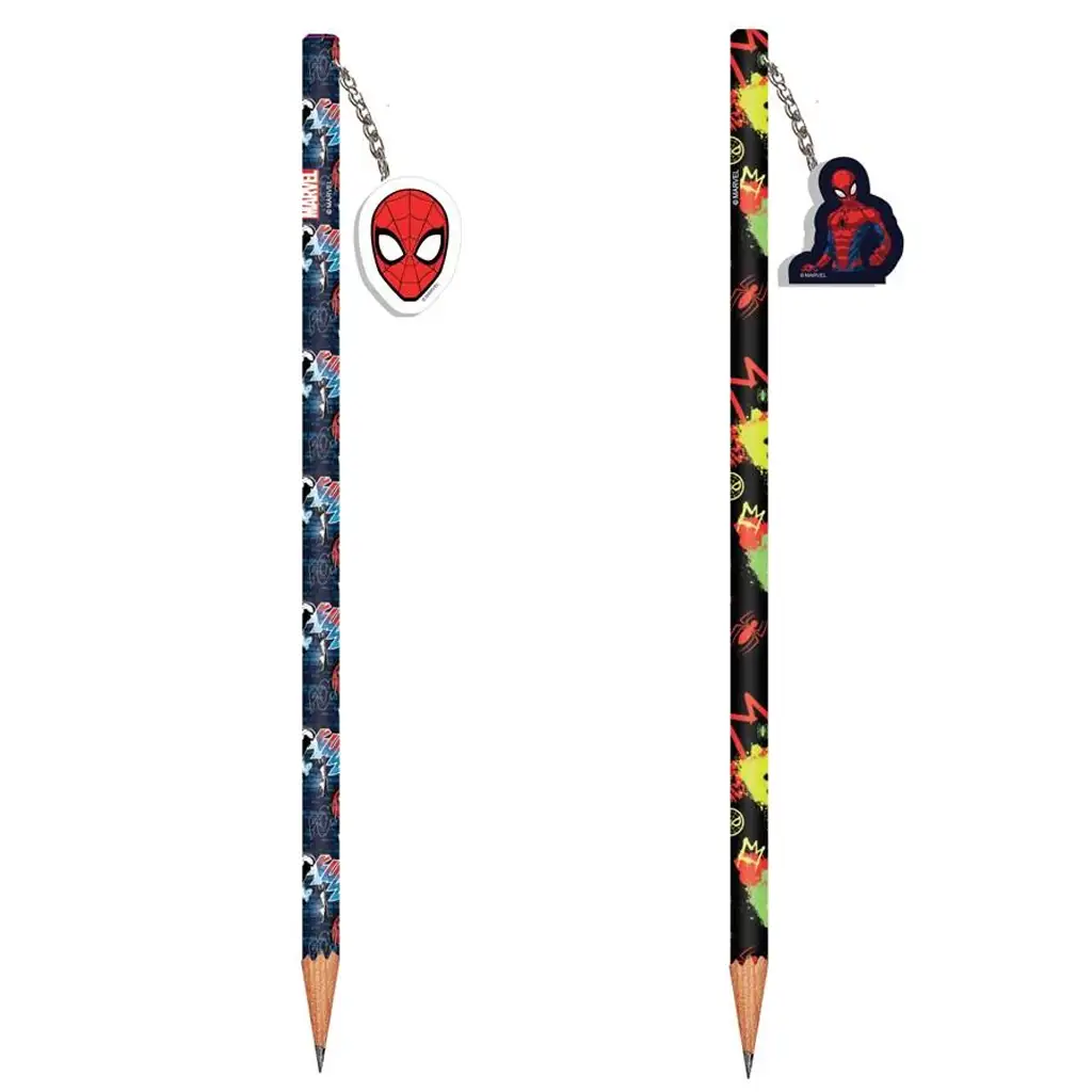 Luna: Spider-Man Bleistift mit Radiergummi, in zwei Varianten 1 Stück Bild 1
