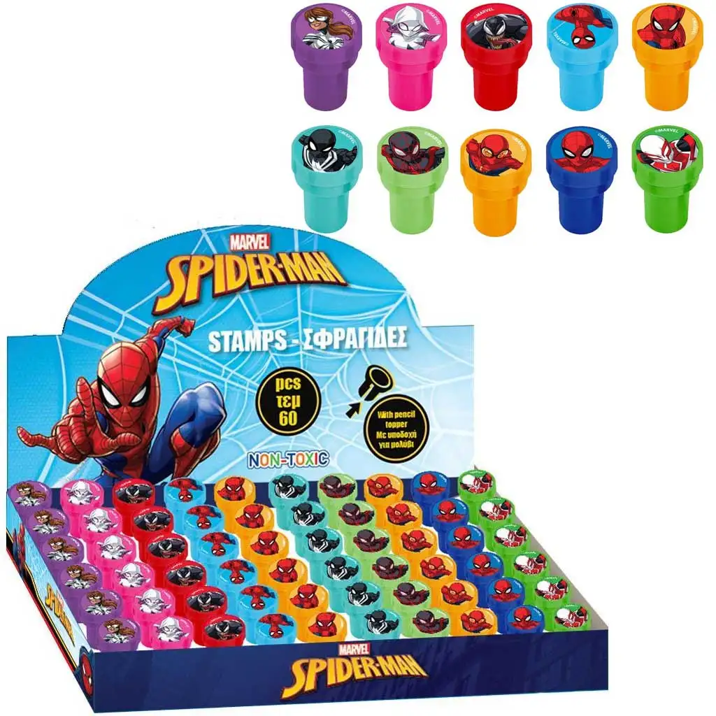 Luna: Spider-Man Charakter Bleistiftspitzer Stempel in verschiedenen Ausführungen 1 Stück Bild 1