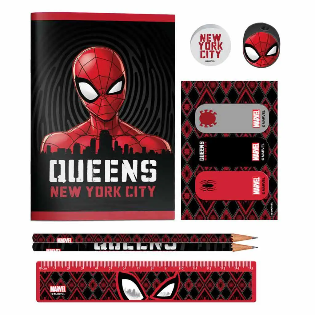 Luna: Spider-Man Schreibset in PVC-Tasche Bild 2