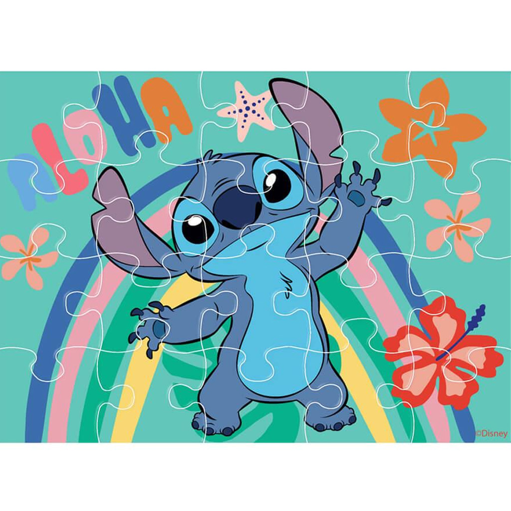 Luna: Stitch 4-in-1-Puzzle-Set Bild 4