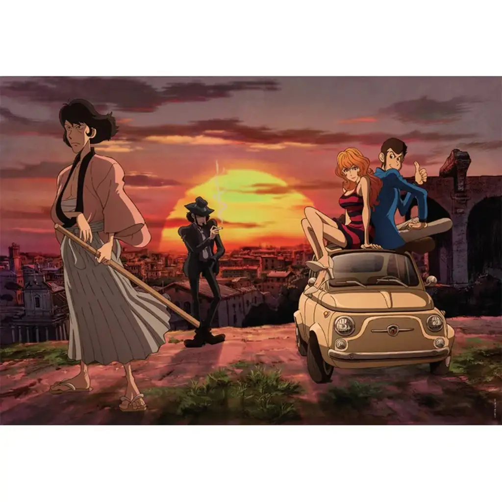 Lupin der 3. - Italienischer Job 1000-teilige Puzzle - Clementoni Bild 2