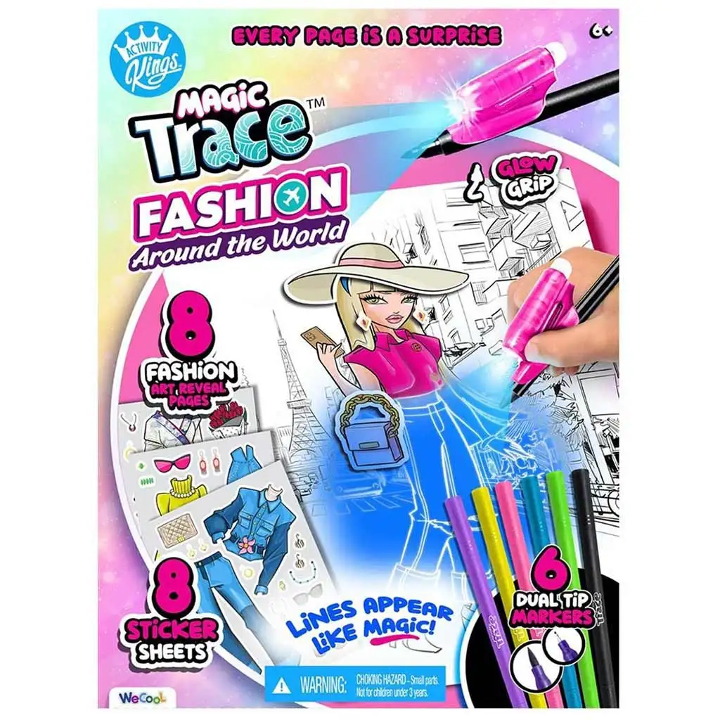 Magic Trace Studio: Strahlendes Zeichnen - Mode Starterset Bild 1