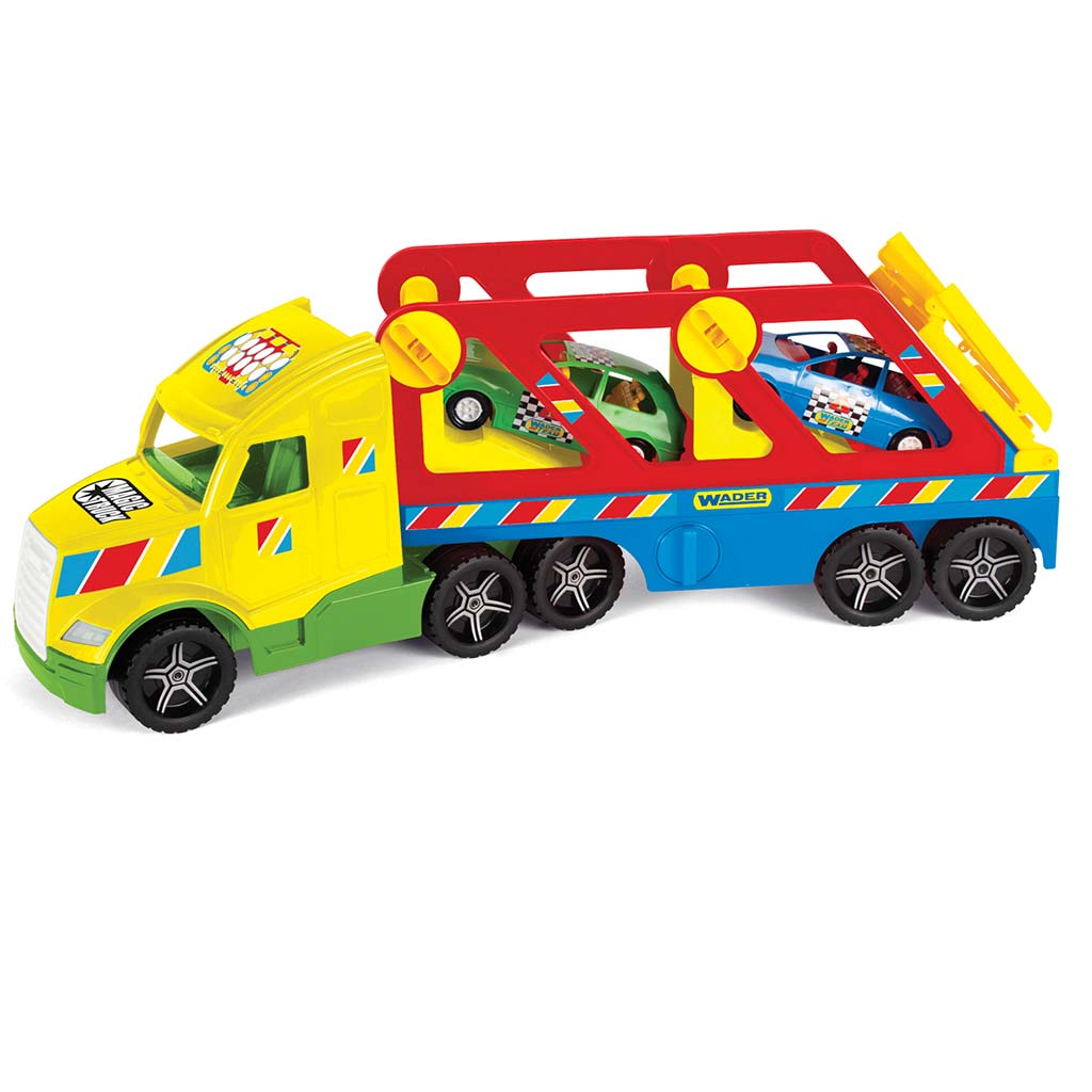 Magischer Lastwagen Basis mit Sportwagen - Wader Bild 2