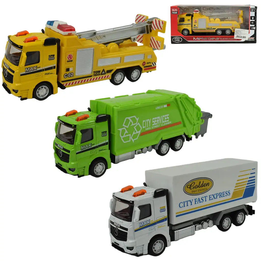 Magic Truck: Schwungrad-LKW mit Licht und Ton in verschiedenen Ausführungen 20cm Bild 1