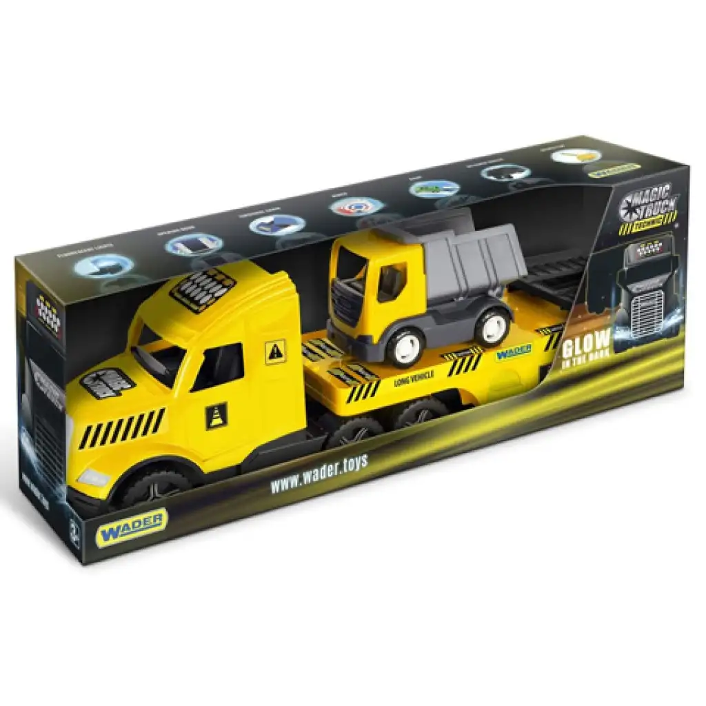 Magic Truck Technic LKW mit Kipper 79cm - Wader Bild 1