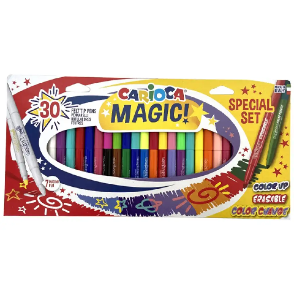 Magisches Filzstift-Set 30-teiliges Set - Carioca Bild 1