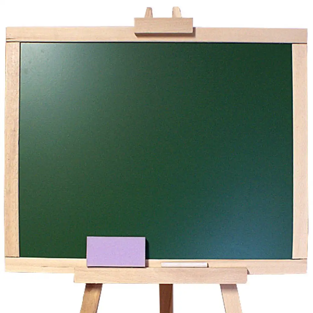 Magnetische Zeichentafel aus Naturholz Bild 2