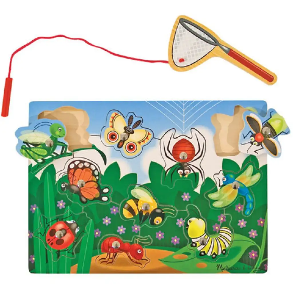 Magnetisches Schmetterlingsnetz Holz Lernspielzeug - Melissa & Doug Bild 1