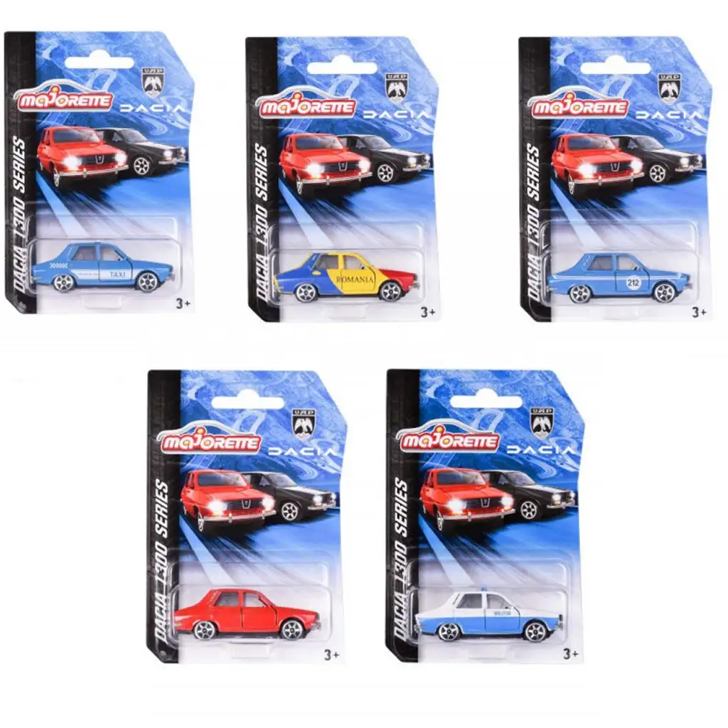 Majorette: Dacia 1300 Serien Automodelle in verschiedenen Varianten 1/64 1 Stück - Simba Toys Bild 1