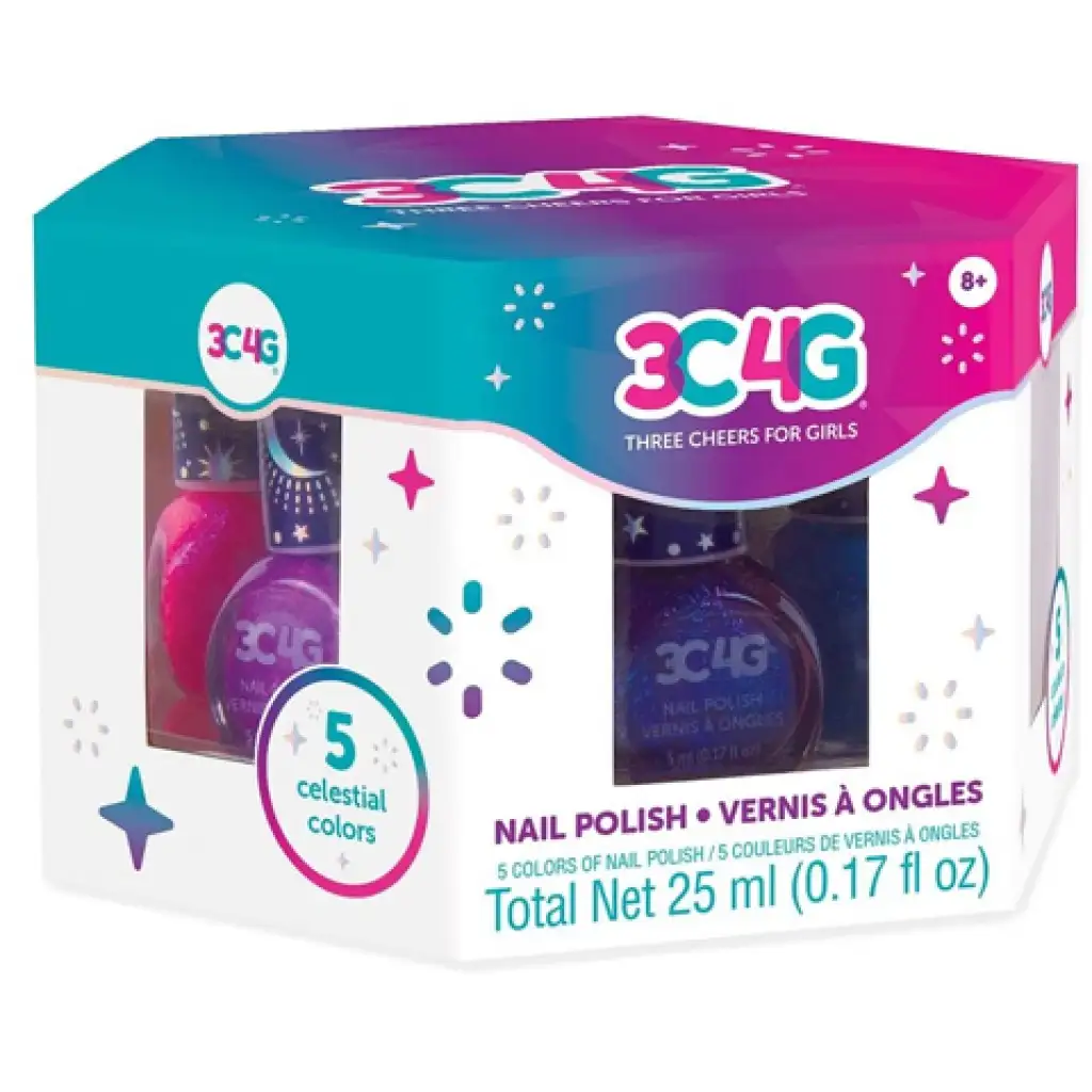 Make it Real: 3C4G Himmelskollektion 5-teiliges Nagellack-Set Bild 1