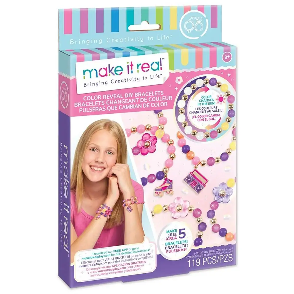 Make It Real: DIY Charm-Armbänder, Farbwechsel-Armbänder Bild 1