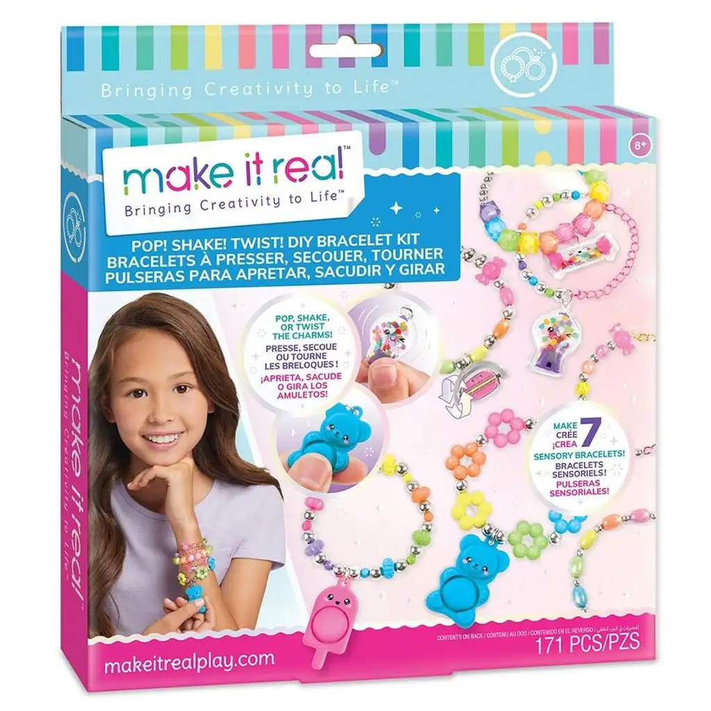 Make It Real: Schmuckherstellung, sensorische Armbänder - Drücke! Schüttle! Drehe! Bild 1