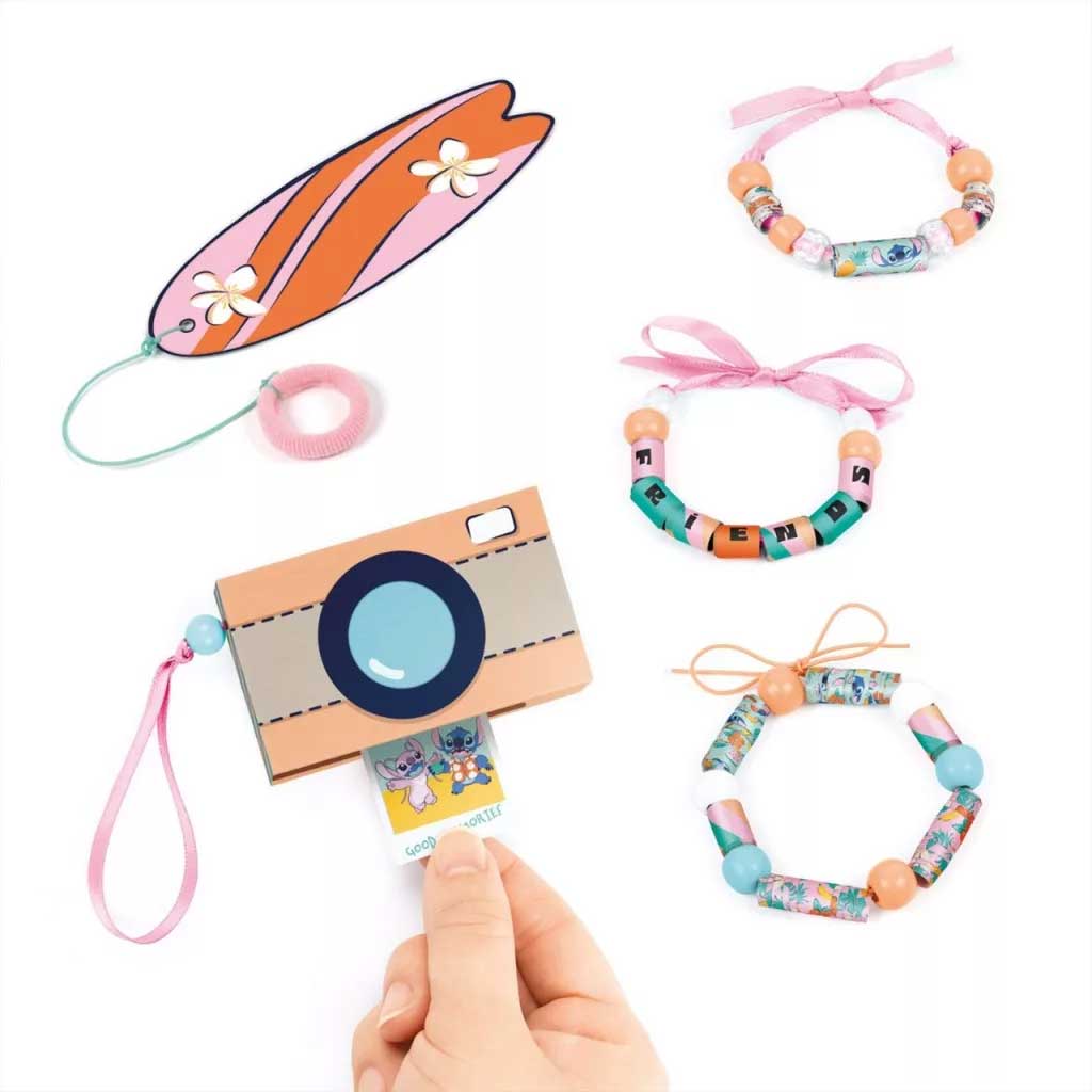 Make It Real: Stitch Abenteuer Bastel- und Armbandset Bild 2