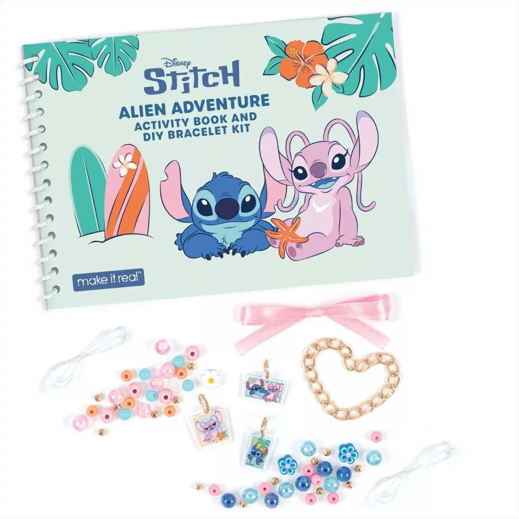 Make It Real: Stitch Abenteuer Bastel- und Armbandset Bild 3