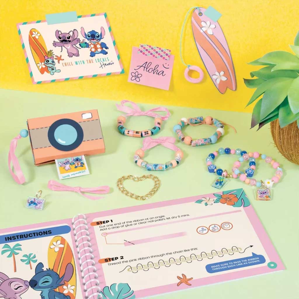 Make It Real: Stitch Abenteuer Bastel- und Armbandset Bild 4