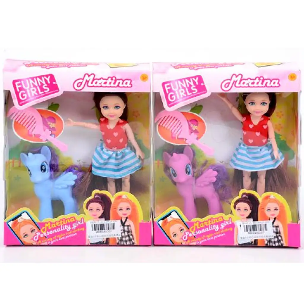 Martina Puppe mit Pony in zwei Varianten Bild 1
