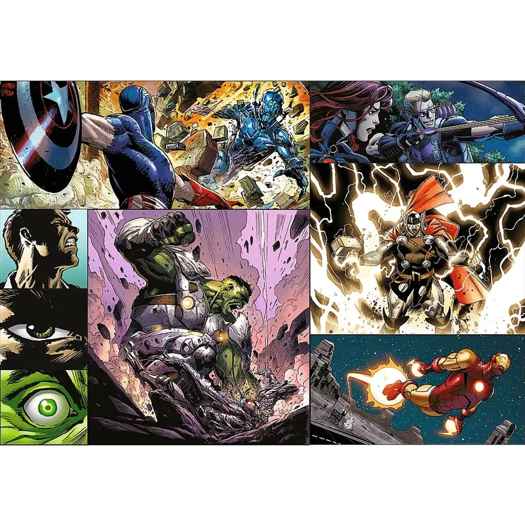 Marvel: Avengers 4x250 Teile Puzzle - Trefl Bild 5