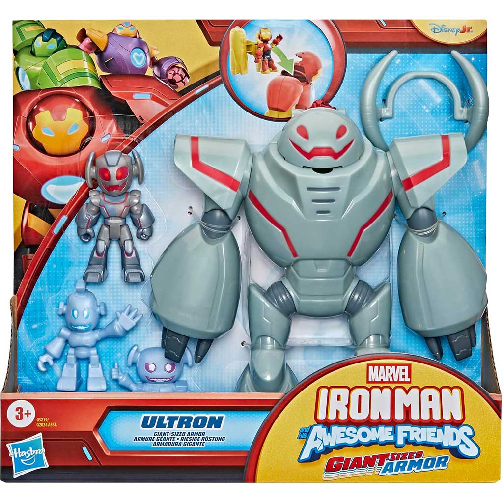 Marvel Iron Man und seine wunderbaren Freunde - Giant Sized Armor Ultron Spielset - Hasbro Bild 1