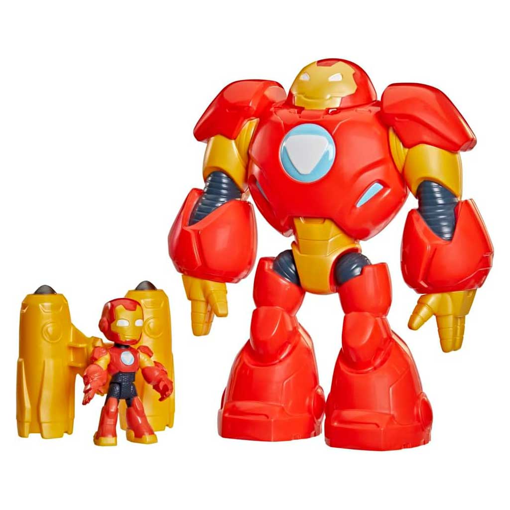 Marvel Iron Man und seine wunderbaren Freunde - Riesen Rüstung Iron Man Spielset - Hasbro Bild 2