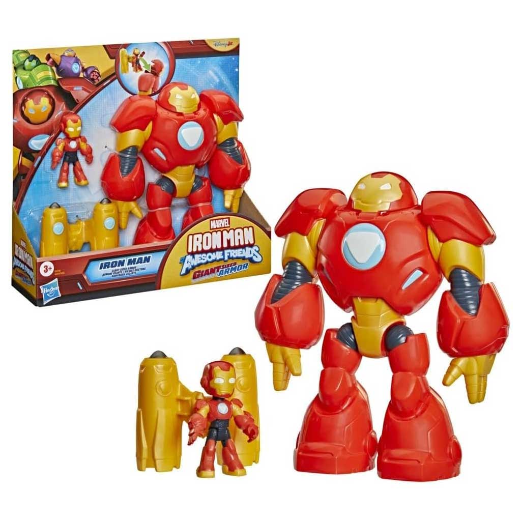 Marvel Iron Man und seine wunderbaren Freunde - Riesen Rüstung Iron Man Spielset - Hasbro Bild 3