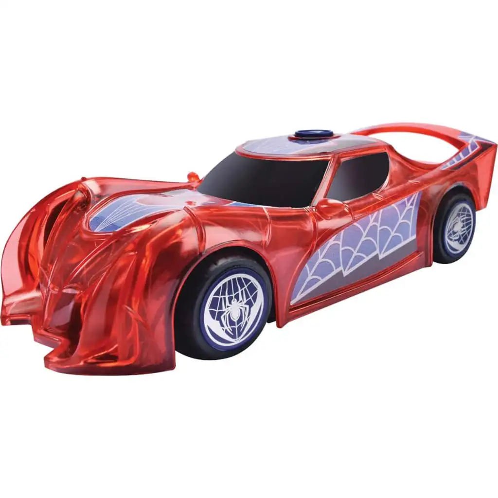 Marvel: Lichtheld Spider-Man Fahrzeug mit Licht- und Toneffekten - Jada Toys Bild 2