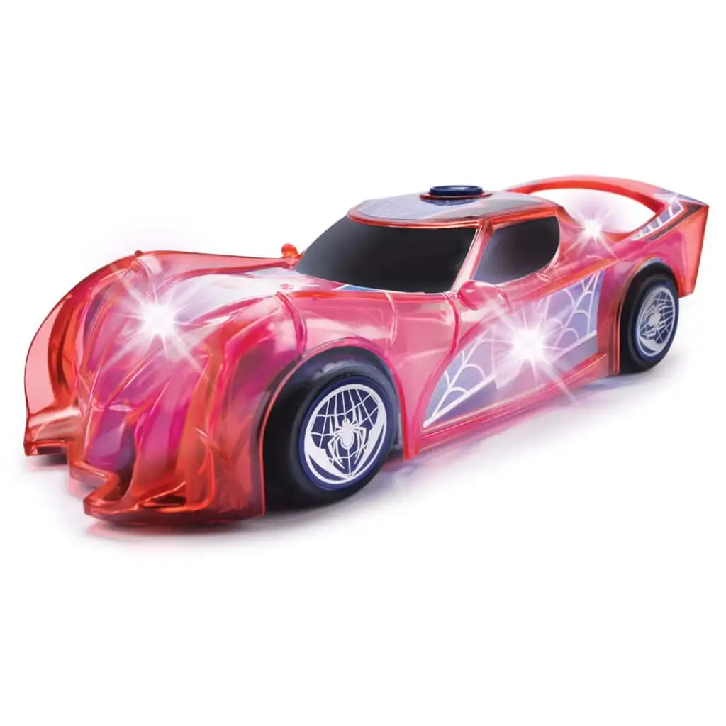 Marvel: Lichtheld Spider-Man Fahrzeug mit Licht- und Toneffekten - Jada Toys Bild 3