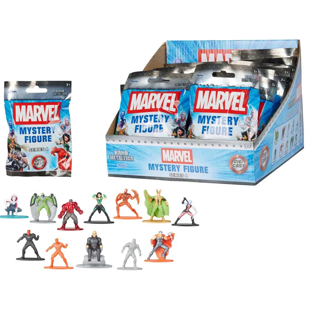 Marvel: Nano Metalfigs Metallüberraschungsfigur, verschiedene, 1 Stück - Jada Toys Bild 1