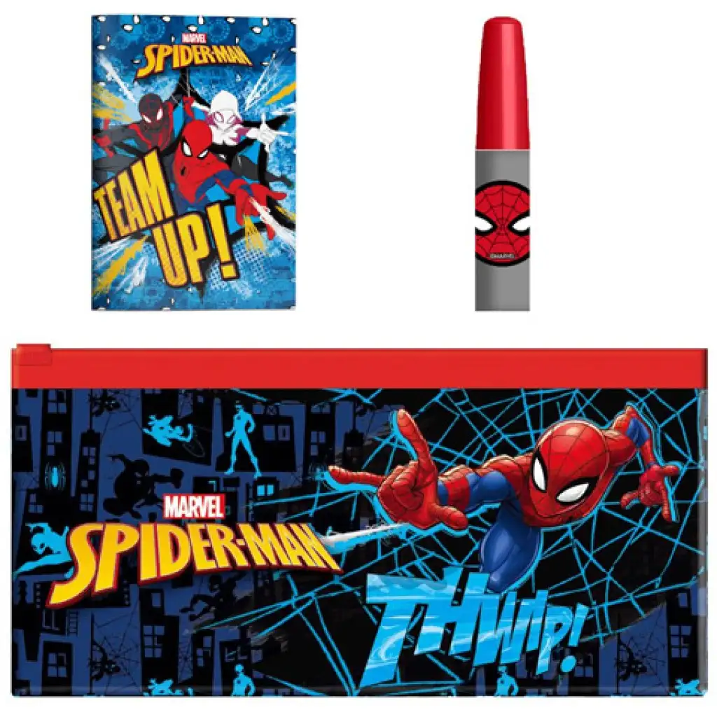 Marvel: Spider-Man Malset mit Federmäppchen und Zubehör Bild 4