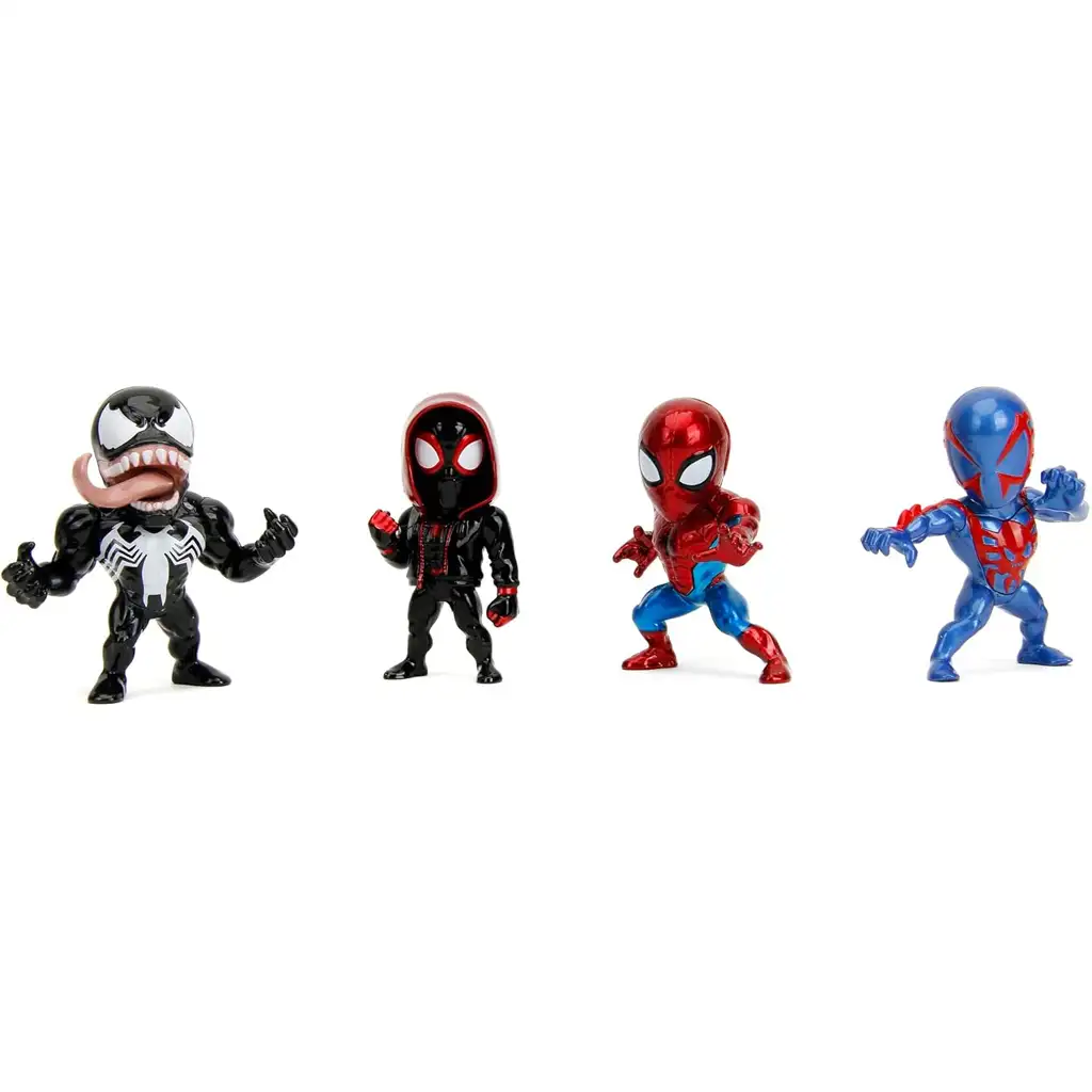 Marvel: Spider-Man Metalfigs 4er-Set Metallfiguren 6,5cm - Simba Toys Bild 2