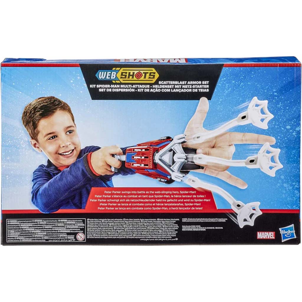 Marvel Spider-Man: Web Shots Scatterblast Armor Spielset - Hasbro Bild 2