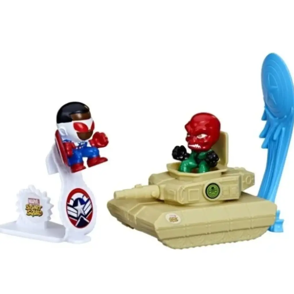 Marvel Stunt Squad: Captain America vs. Red Skull Abschussspiel-Set - Hasbro Bild 2