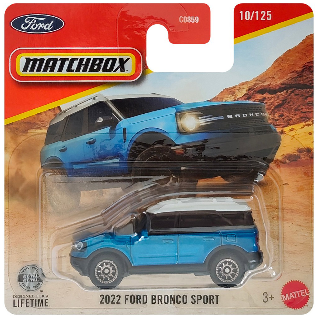 Matchbox: 2022 Ford Bronco Sport Spielzeugauto 1/64 - Mattel Bild 1