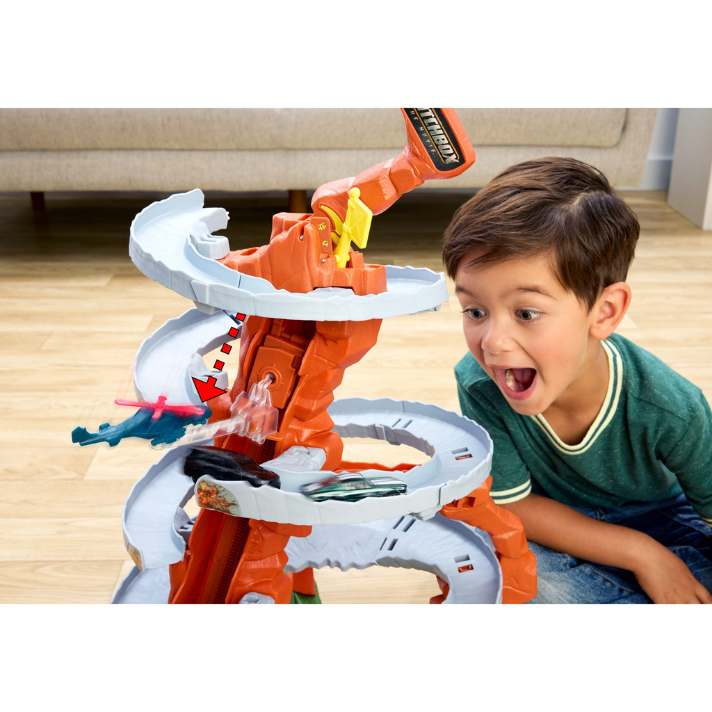 Matchbox Der Film: Flucht auf der Serpentinen-Autobahn Spielset – Mattel Bild 4