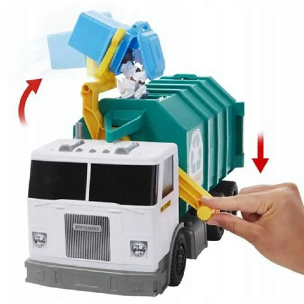 Matchbox: Mülltrennungs-LKW - Mattel Bild 4