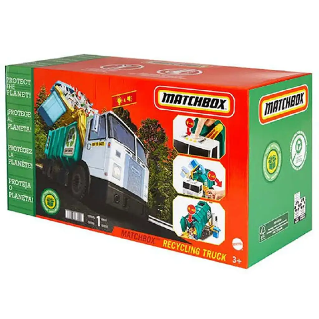 Matchbox: Mülltrennungs-LKW - Mattel Bild 1