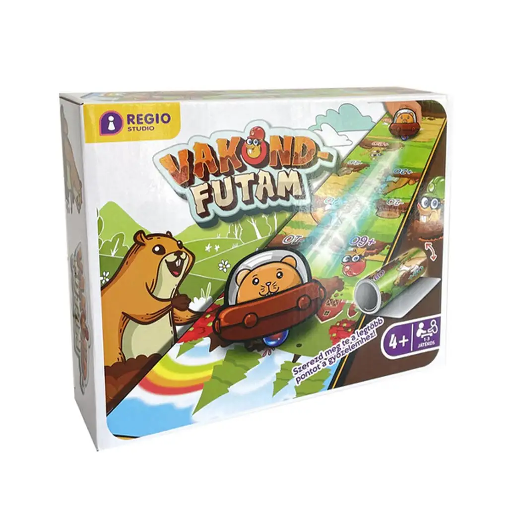 Maulwurfrennen Brettspiel Bild 1
