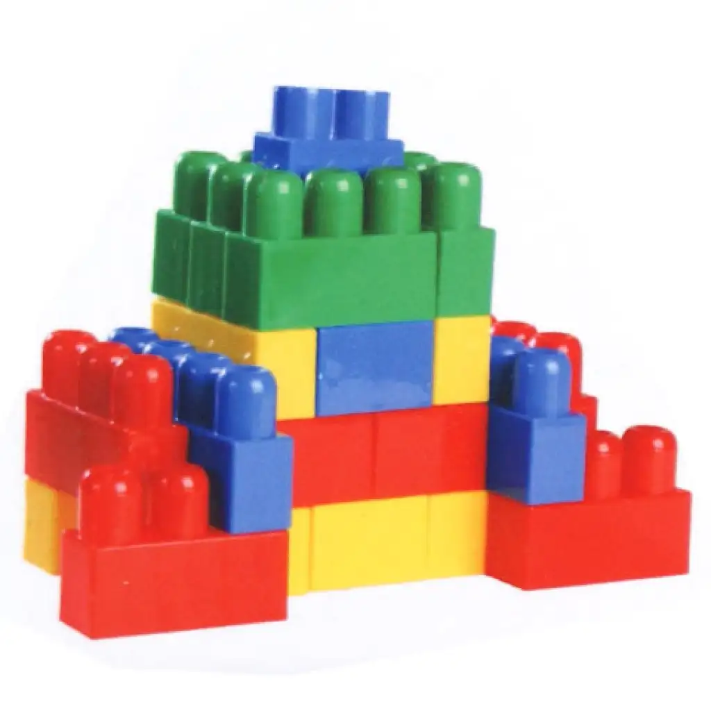 Maxi Blocks Bauklötze mit Dumper - D-Toys Bild 3