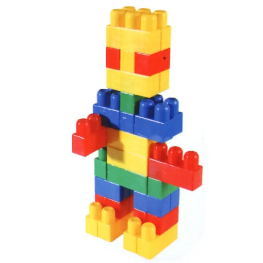 Maxi Blocks Bauklötze mit Dumper - D-Toys Bild 4