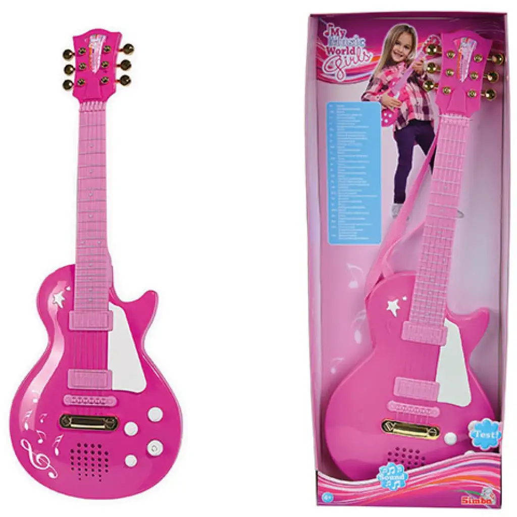 Meine Musik Welt: Mädchen Rockgitarre - Simba Toys Bild 1