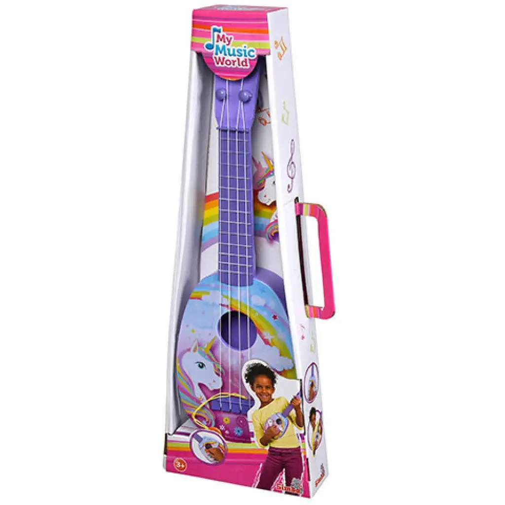 Meine Musik Welt: Einhorn Ukulele 43cm - Simba Toys Bild 1
