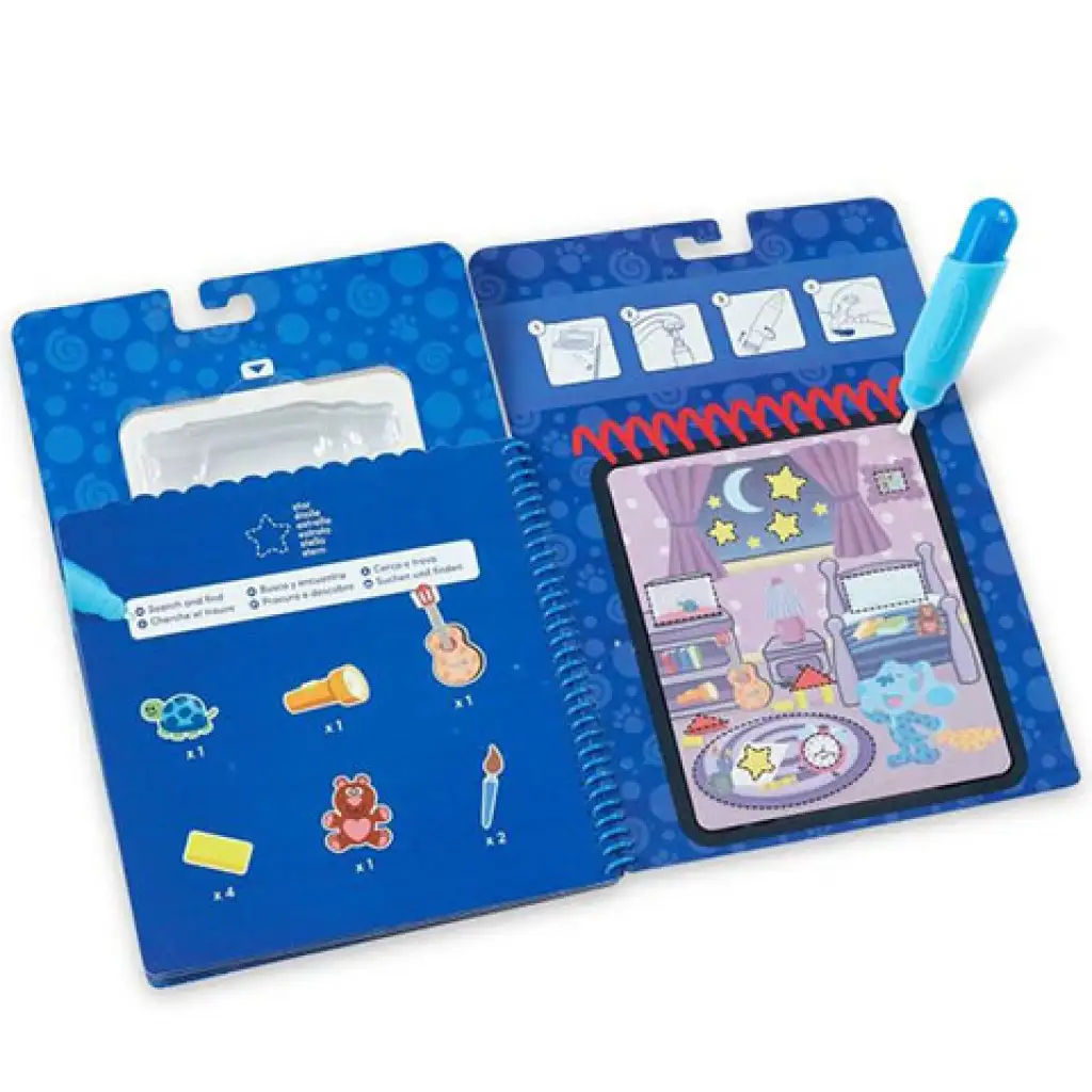 Melissa & Doug: Kreatives Spiel mit Wasser zum Zeichnen von blauen Formen Bild 3