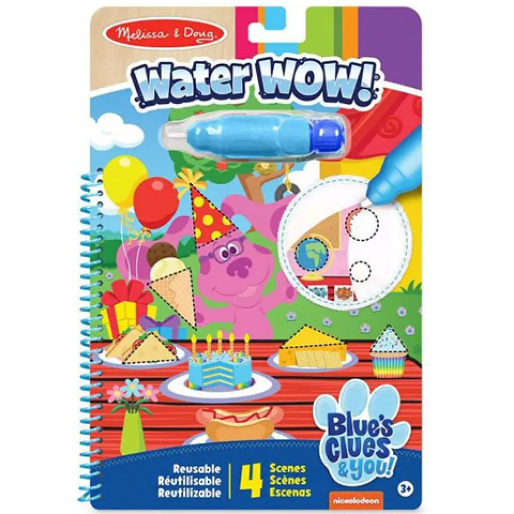 Melissa & Doug: Kreatives Spiel mit Wasser zum Zeichnen von blauen Formen Bild 1