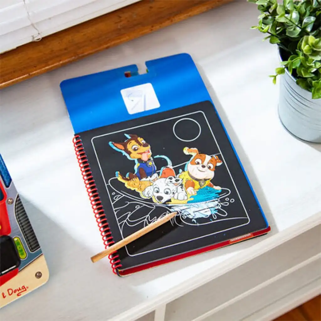 Melissa & Doug: PAW Patrol Chase Kratzbild Kreativspiel Bild 3