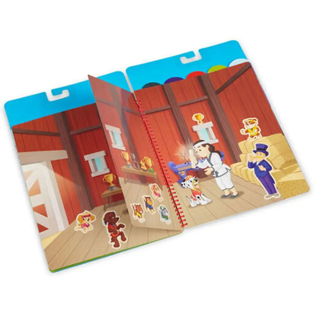 Melissa & Doug: Paw Patrol Klassische Mission Wiederverwendbares Stickerbuch Bild 2