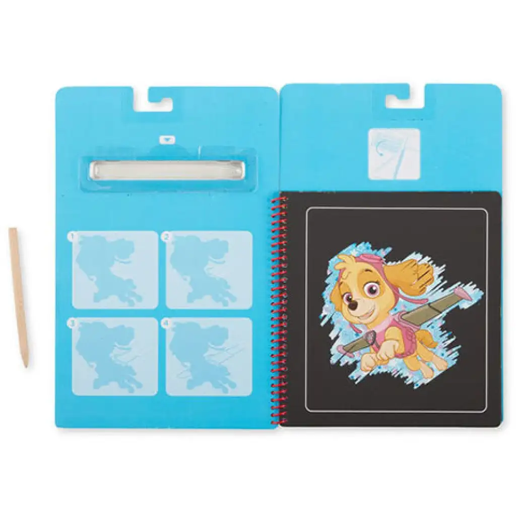 Melissa & Doug: Paw Patrol Skye Kratzbild Kreativspiel Bild 2